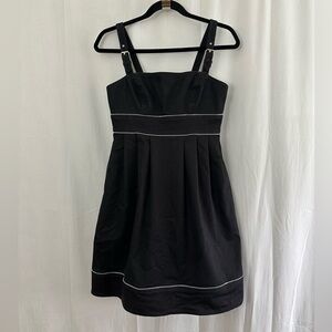 Maggy London Black Tank Top Mini Dress Womens Size 4